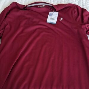 Reel legends Maroon Athletic T-Shirt
